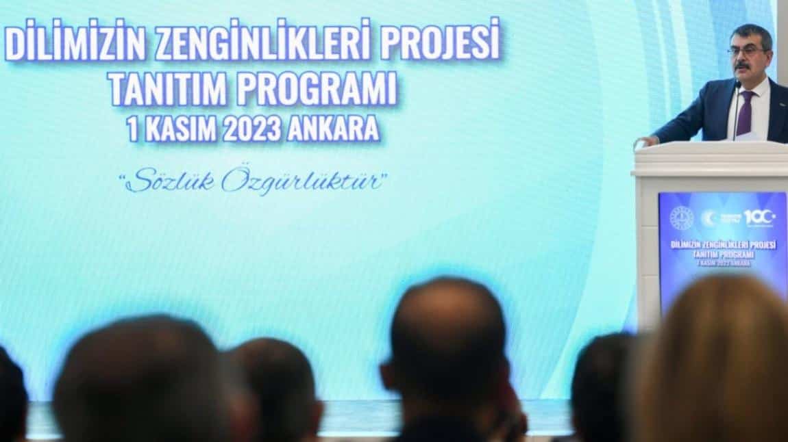 DİLİMİZİN ZENGİNLİKLERİ PROJESİ